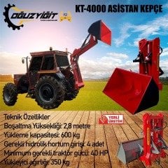 KT-4000 150 CM TOPRAK KOVALI ASİSTAN KEPÇE