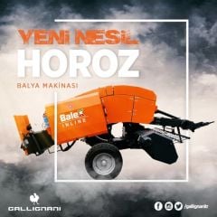 BİÇER ARKASI BALYA MAKİNESİ - BALEX İNLİNE( HAMMER ) 3 İPLİ HAŞBAYSIZ