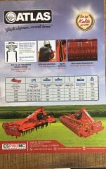 3000-STANDART DİK FREZE DOLU MERDANELİ  - ATLAS3000-DF