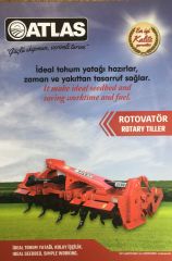 2150 BAHÇE TİPİ HİDROLİK KAYDIRMALI ROTOVATÖR  *ATLAS*