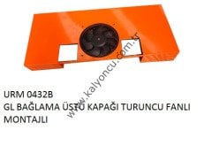 L Bağlama Üstü Kapağı Turuncu Fan Montajlı Ür.No:0432b