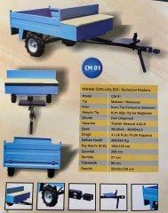 ÇAPA MAKİNASI RÖMORKU