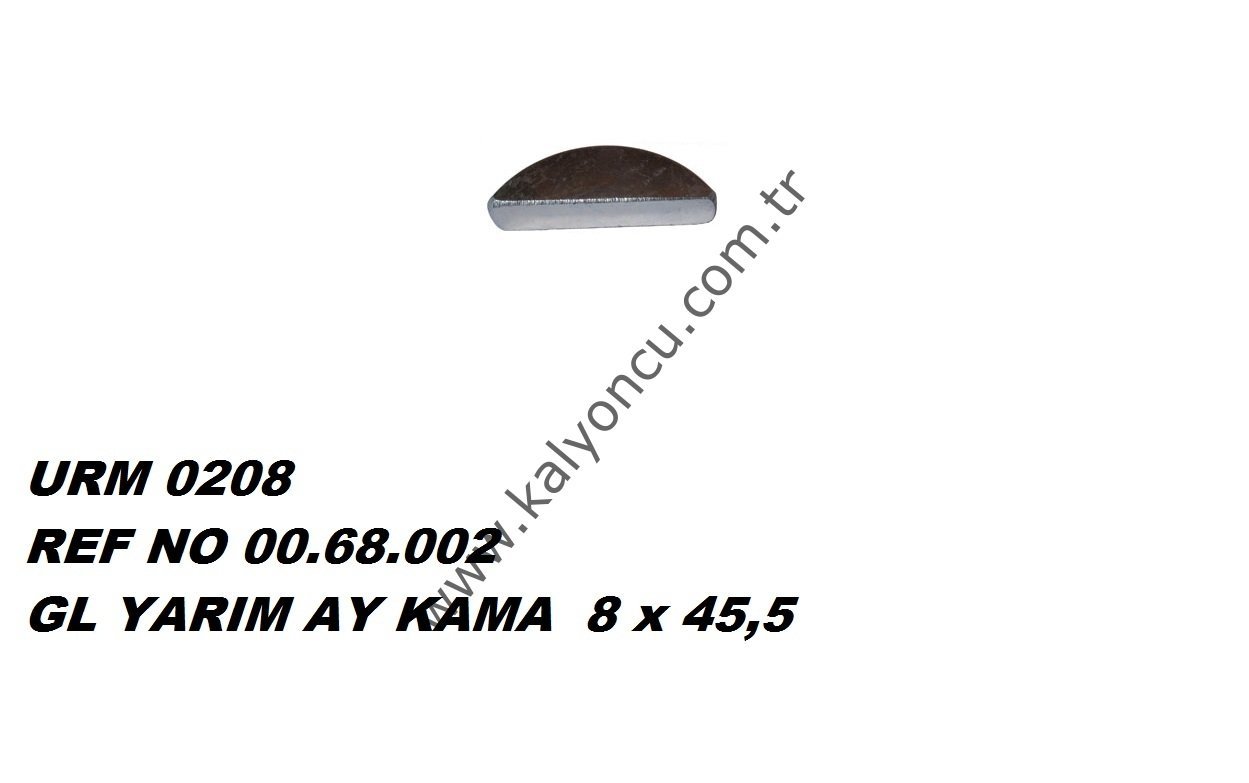 YARIM AY KAMA 8x45,5 *5190*