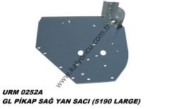 L Pikap Ana Şase İskeleti 5190 L Sağ Yan Sacı Ür.No:0252A