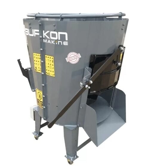 1 m³ YEM KARMA MAKİNASI DİKEY EV ELEKTRİKLİ 220V *BURKON*