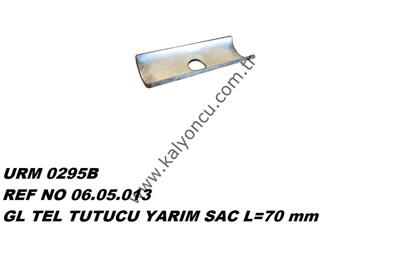 L Tel Tutucu Yarım Sac L:70 Ür.No:0295b